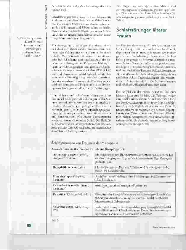 Vorschauseite 6: Schlafstörungen im Kontext der drei Frauenalter