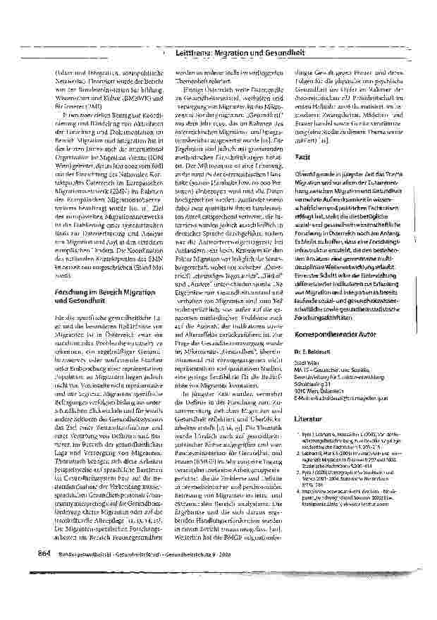 Vorschauseite 4: Mindestindikatorensatz zur Erfassung des Migrationsstatus