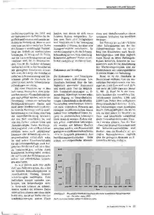 Vorschauseite 4: Privatisierung von Gesundheitsleistungen und mögliche Folgen für die Gesundheitswirtschaft