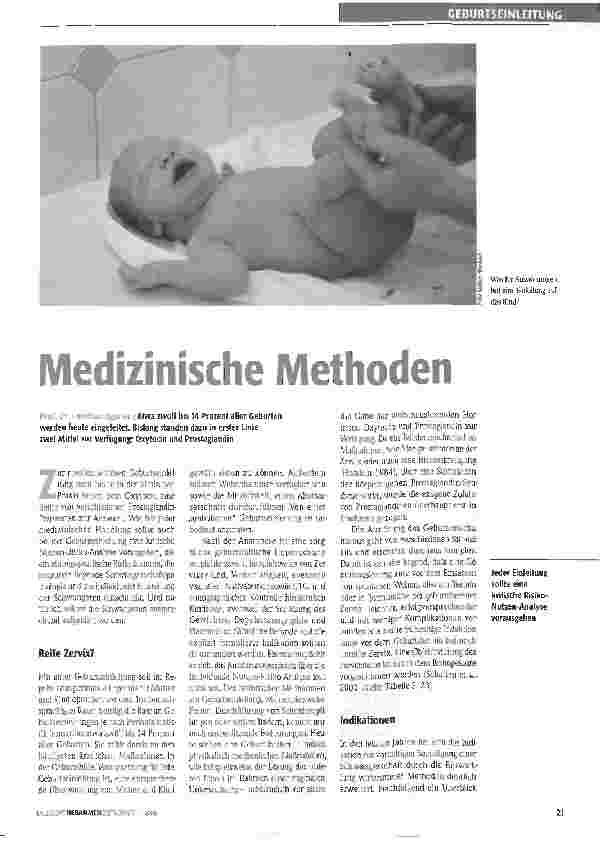 Vorschauseite 1: Medizinische Methoden