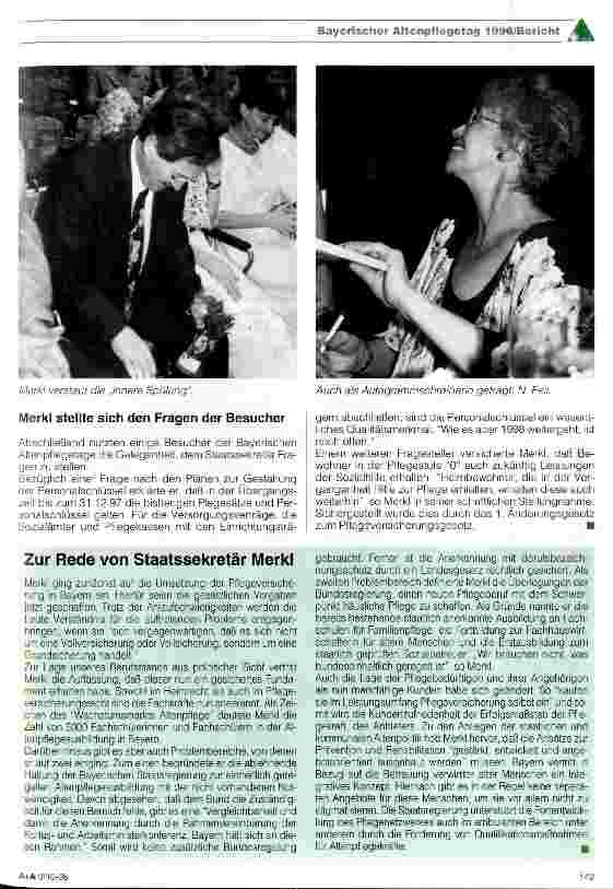 Vorschauseite 3: Kompetenz, Verantwortung und Kreativität Der 5. Bayrische Altenpflegetag in Deggendorf