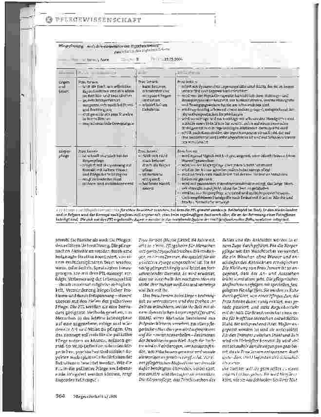 Vorschauseite 3: Kraftlosigkeit anerkennenPassivitäten des täglichen Lebens und palliative Pflege: