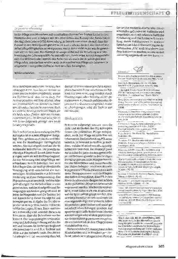 Vorschauseite 4: Kraftlosigkeit anerkennenPassivitäten des täglichen Lebens und palliative Pflege: