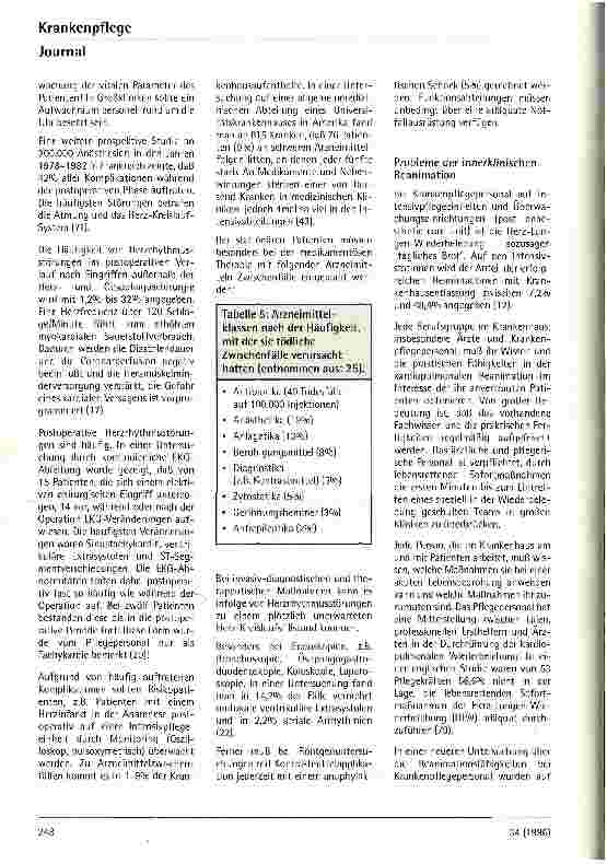 Vorschauseite 4: Notfälle im Krankenhaus unter besonderer Berücksichtigung der innerklinischen Reanimation