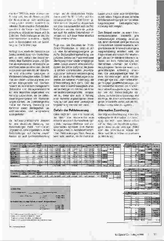 Vorschauseite 3: Spagat zwischen Bottom-upund Top-down-AnsatzErlösplanung und -Steuerung -Problem der fachabteilungsbezogenen Berücksichtigung derMehrund Mindererlösausgleiche