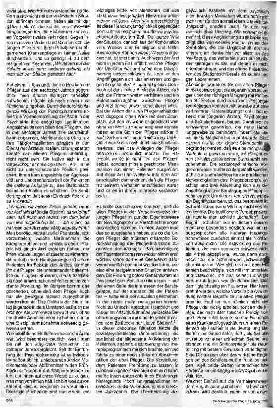 Vorschauseite 4: Vom Wärter zum Co-Therapeuten Der komplizierte Aufstieg des Pflegers in der Psychiatrie
