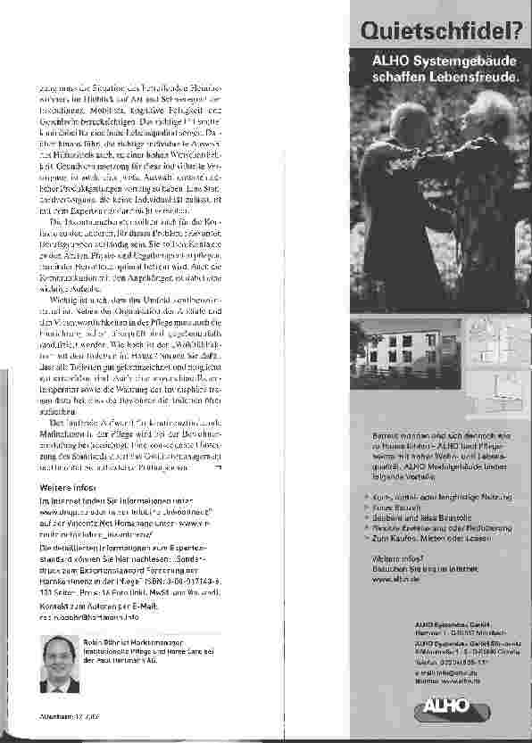 Vorschauseite 4: Expertenstandard zur Förderung der Harnkontinenz - Leitlinie zur Qualitätssicherung