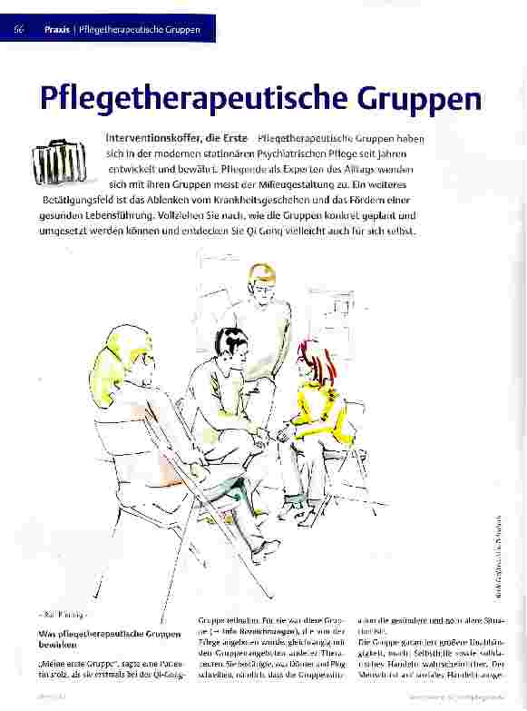Vorschauseite 1: Pflegetherapeutische Gruppen