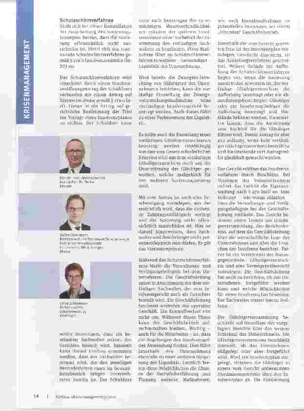Vorschauseite 2: Frühe Wege aus der Krise