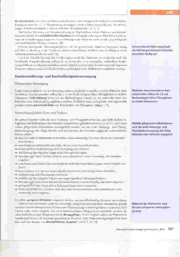 Vorschauseite 3: Ernährungsmanagement in der Alterstraumatologie