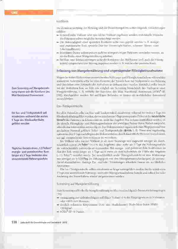 Vorschauseite 4: Ernährungsmanagement in der Alterstraumatologie