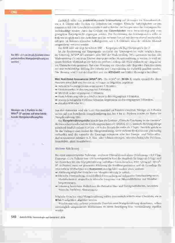Vorschauseite 6: Ernährungsmanagement in der Alterstraumatologie