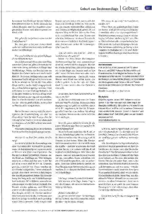 Vorschauseite 2: Interview mit Frank Louwen I Teil 2 Ziehe nie am Kind!