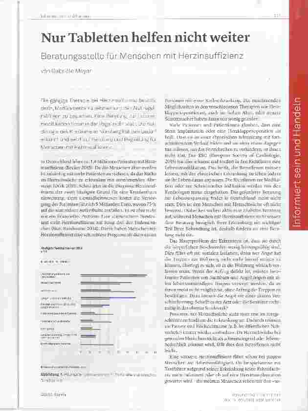 Vorschauseite 1: Nur Tabletten helfen nicht weiter