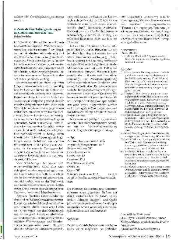 Vorschauseite 4: Fehldiagnose ADHS