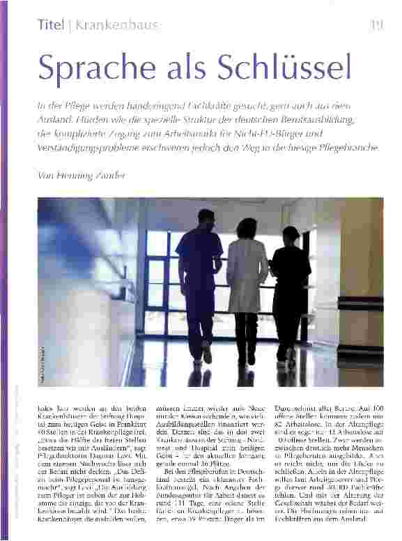 Vorschauseite 1: Sprache als Schlüssel