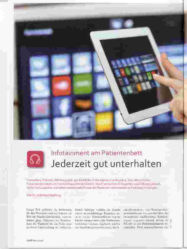 Vorschauseite 1: Jederzeit gut unterhalten