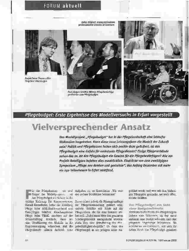 Vorschauseite 1: Vielversprechender Ansatz