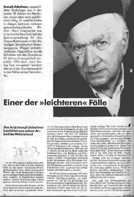 Vorschauseite 1: Einer der leichteren Fälle