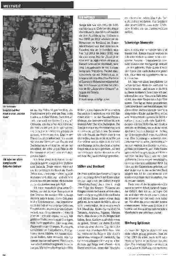 Vorschauseite 3: Angola nach dem Bürgerkrieg:Keine Zeit zum Gebären