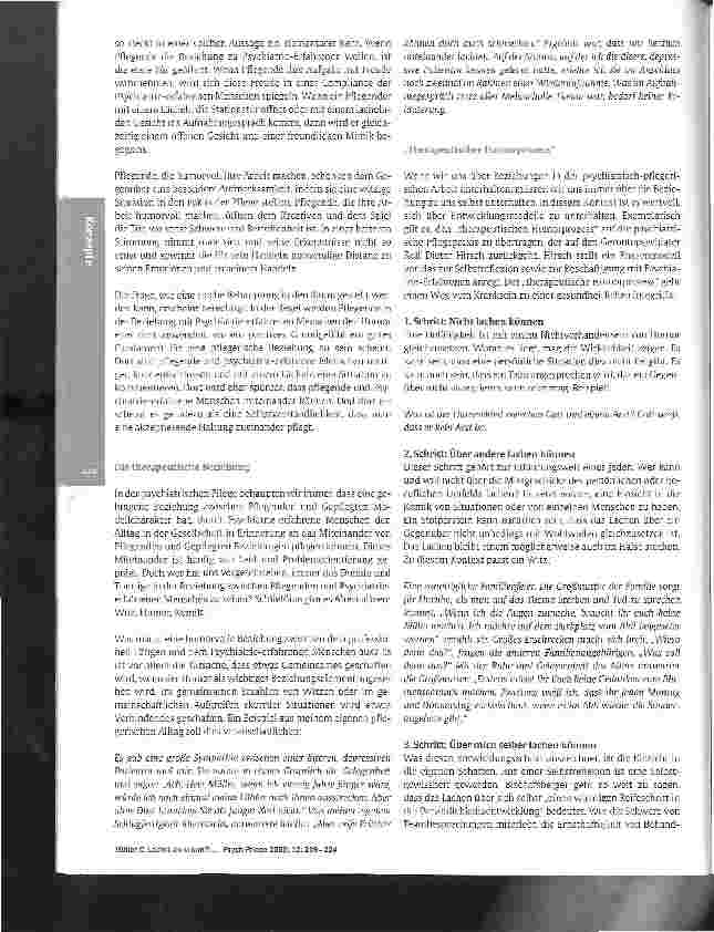 Vorschauseite 2: Lachst du schon?! - Humor und Lebensfreude in der psychiatrischen Pflege