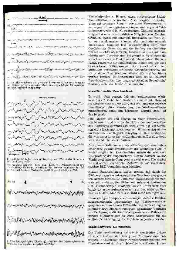 Vorschauseite 2: Physiologie des Großhirns und seelische Vorgänge