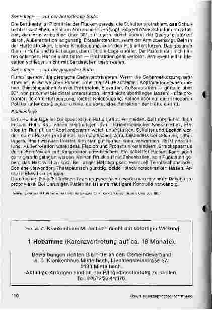 Vorschauseite 2: Die Lagerung eines Polytraumatisierten Kindes unter Berücksichtigung physiotherapeutischer Zielsetzungen