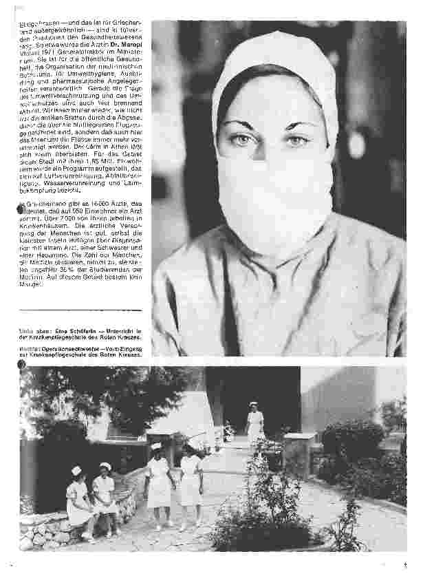 Vorschauseite 2: Schwester in Griechenland Die Frau im Gesundheitswesen