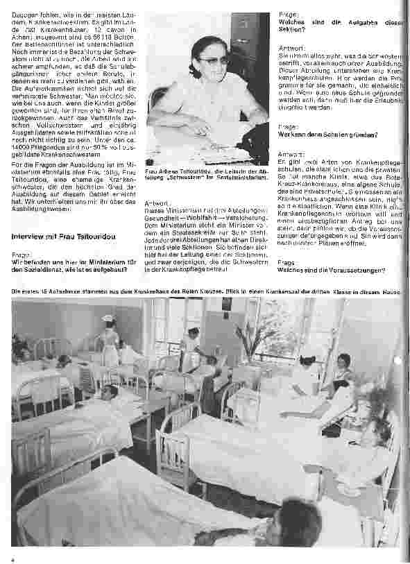 Vorschauseite 3: Schwester in Griechenland Die Frau im Gesundheitswesen