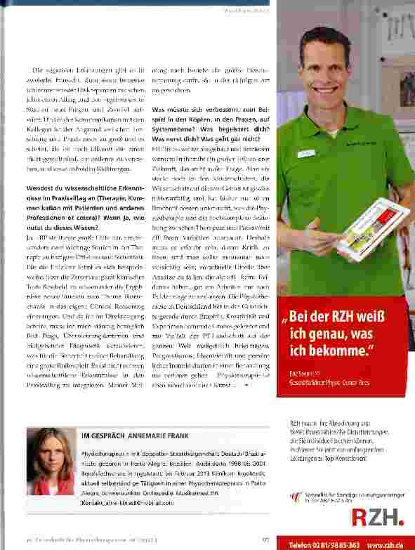 Vorschauseite 2: Evidenzbasierte Praxis - kontrovers diskutiert
