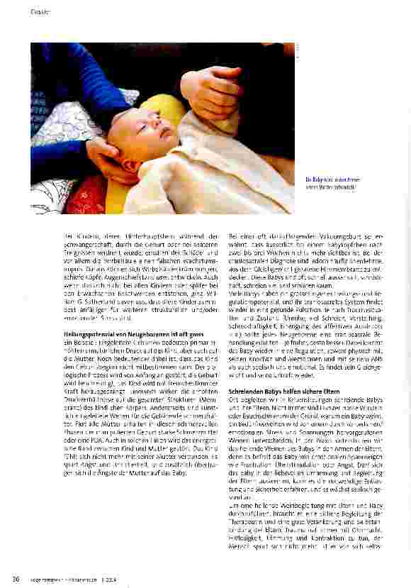 Vorschauseite 3: Geburtstraumata mit Craniosacral-Therapie behandeln