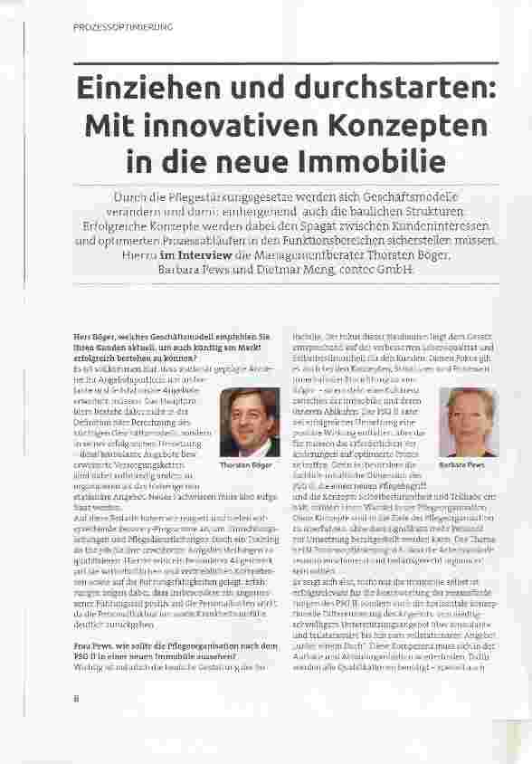 Vorschauseite 1: Einziehen und durchstarten: Mit innovativen Konzepten in die neue Immobilie