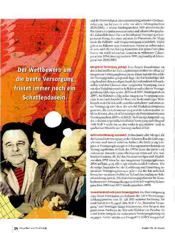Vorschauseite 5: Ideenschmiede für Gesundheits-Reformer