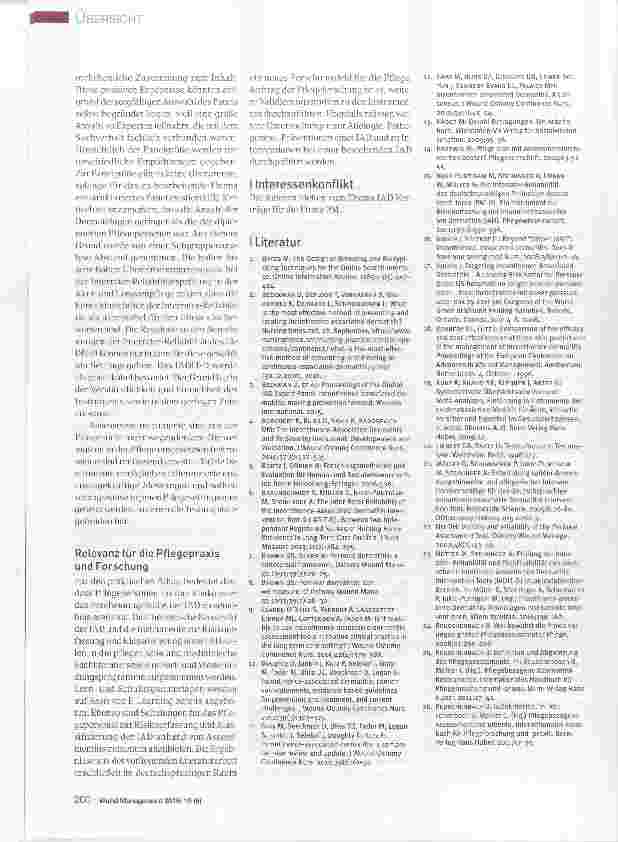 Vorschauseite 6: Instrumente zur Risikoerfassung und Klassifizierung einer Inkontinenz-assoziierten Dermatitis (lAD) - Eine Literaturübersicht