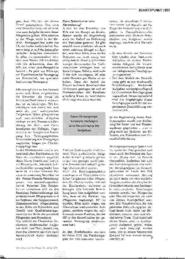 Vorschauseite 2: Nurse Practitioner: Pflege zwischen care und cure