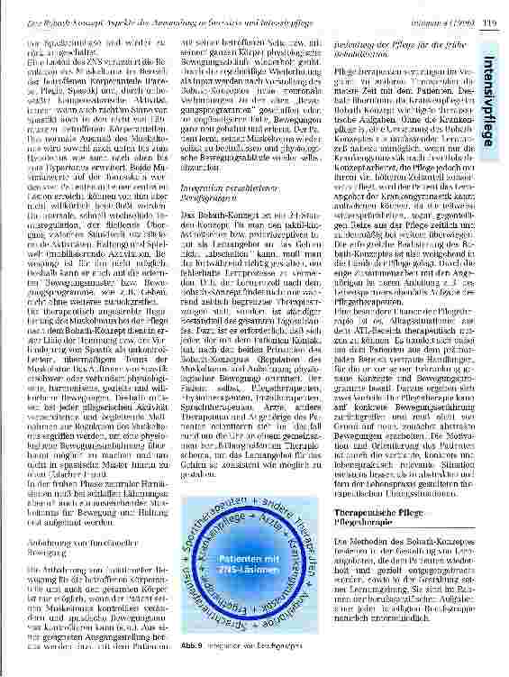 Vorschauseite 5: Das Bobath-Konzept Aspekte der Anwendung in Geriatrie und Intensivpflege