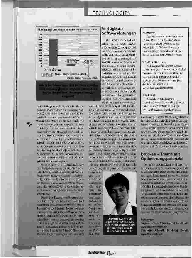 Vorschauseite 3: PROFESSIONELLES DRUCKMANAGEMENT KANN KOSTEN SENKENDRUCKAUSGABE, ARBEITSPRODUKTIVITÄT UND KOMFORT ERHÖHEN