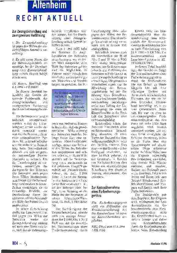 Vorschauseite 1: Recht aktuell