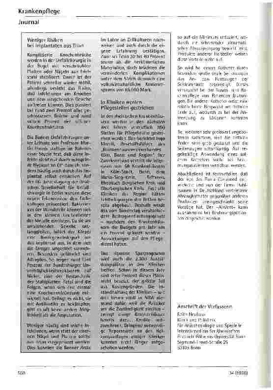 Vorschauseite 3: Anwendungsergebnisse eines neuen Absaugkatheters -AirVent-