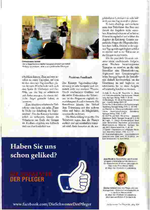 Vorschauseite 3: Den Tag wieder gestalten können