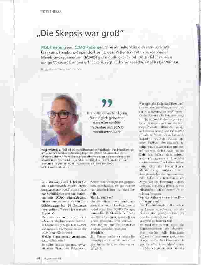 Vorschauseite 1: Die Skepsis war groß