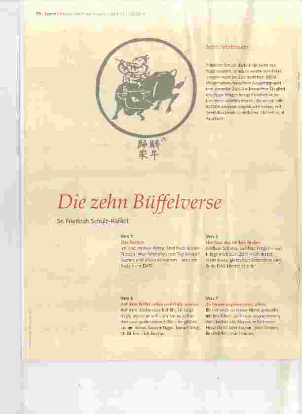 Vorschauseite 1: Die zehn Büffelverse