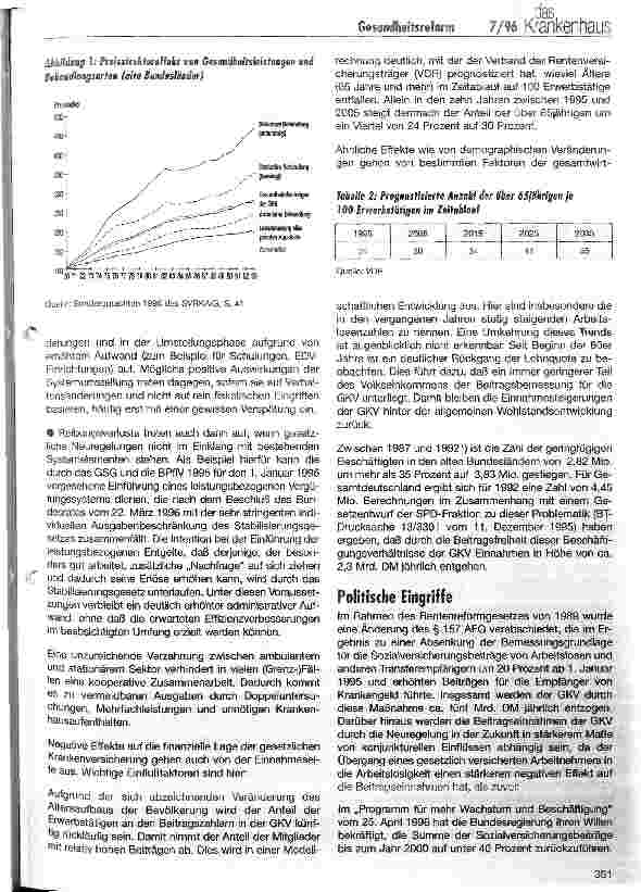 Vorschauseite 4: Erfolgsvoraussetzungen einer Gesundheitsreform