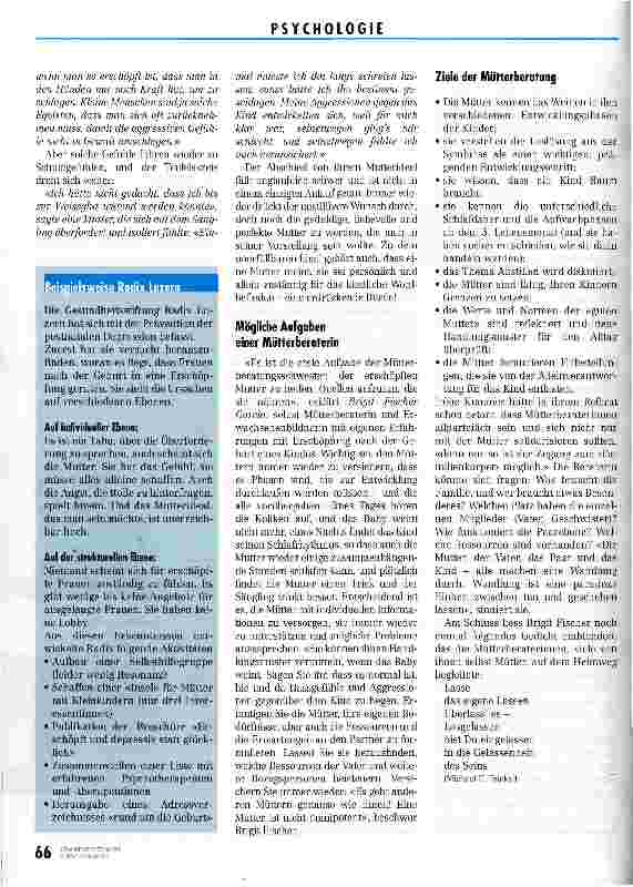 Vorschauseite 5: Der schwere Abschied vom Mutterideal