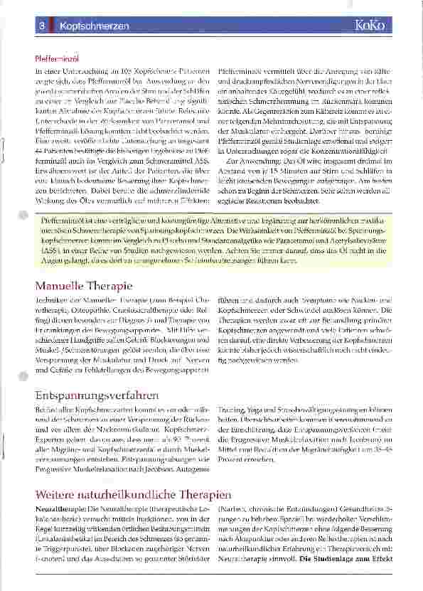 Vorschauseite 3: Kopfschmerzen