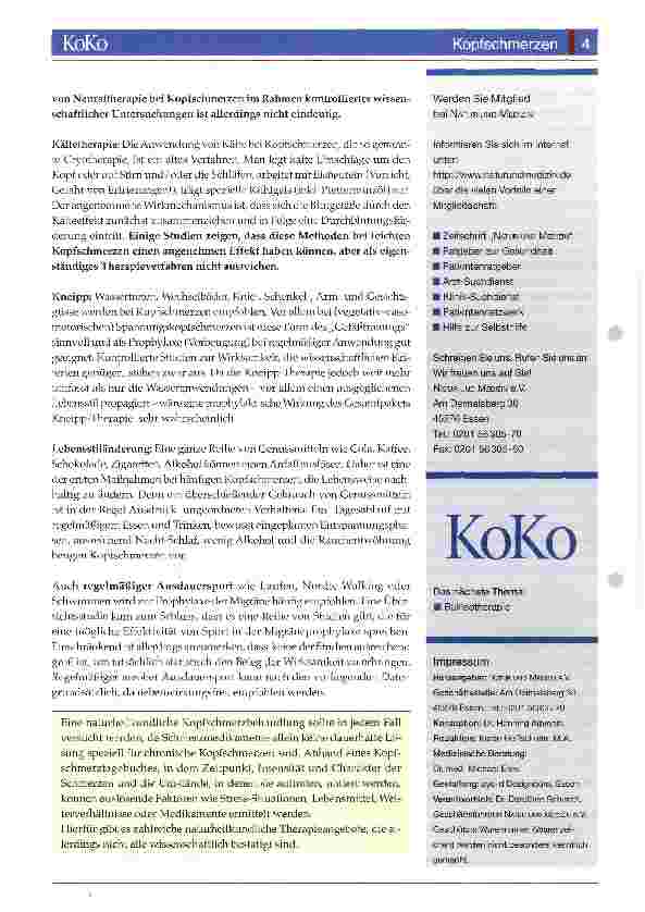 Vorschauseite 4: Kopfschmerzen