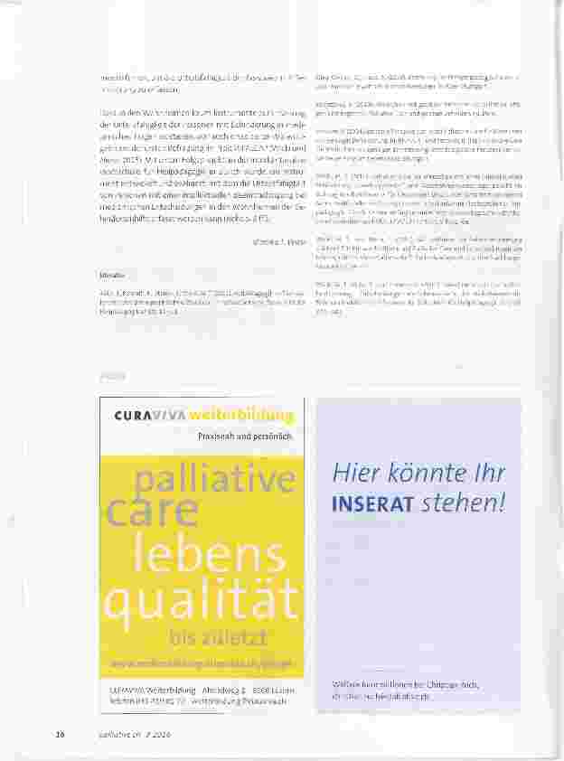 Vorschauseite 5: Qualitätssicherung der palliativen Pflege und Betreuung in den Wohnheimen der Behindertenhilfe