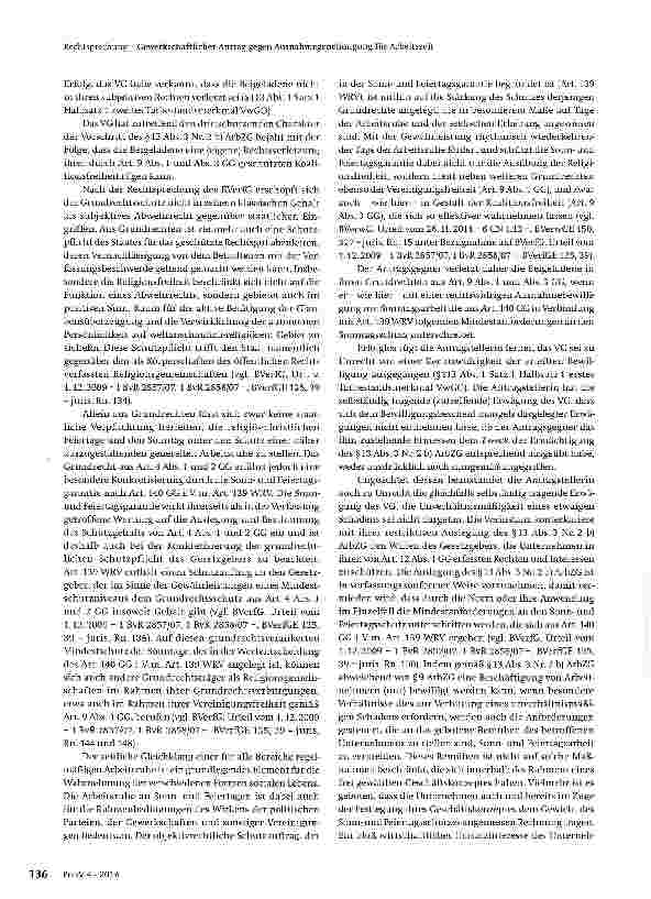 Vorschauseite 2: Gewerkschaftlicher Antrag gegen Ausnahmegenehmigung für Arbeitszeit