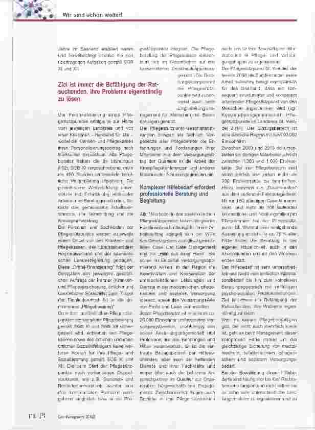 Vorschauseite 2: Wir sind schon weiter!