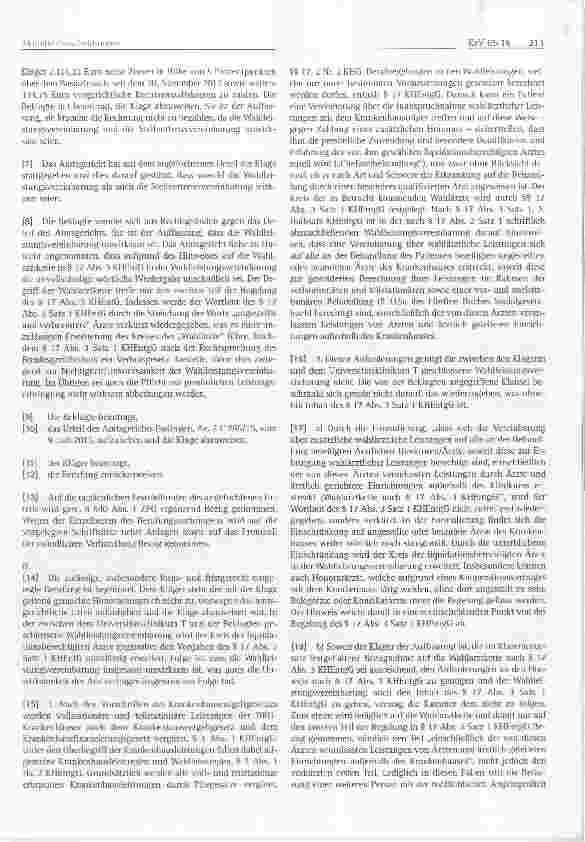 Vorschauseite 2: Gültigkeit von Wahlleistungsvereinbarungen